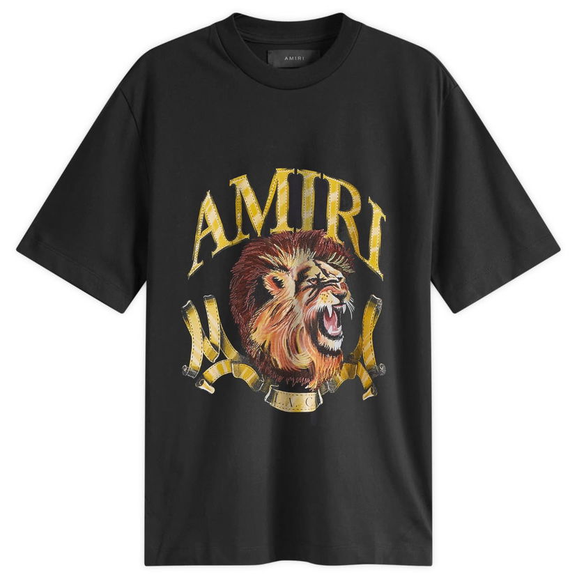 Tričko AMIRI Lion T-Shirt Čierna | AMDNSY1086-018