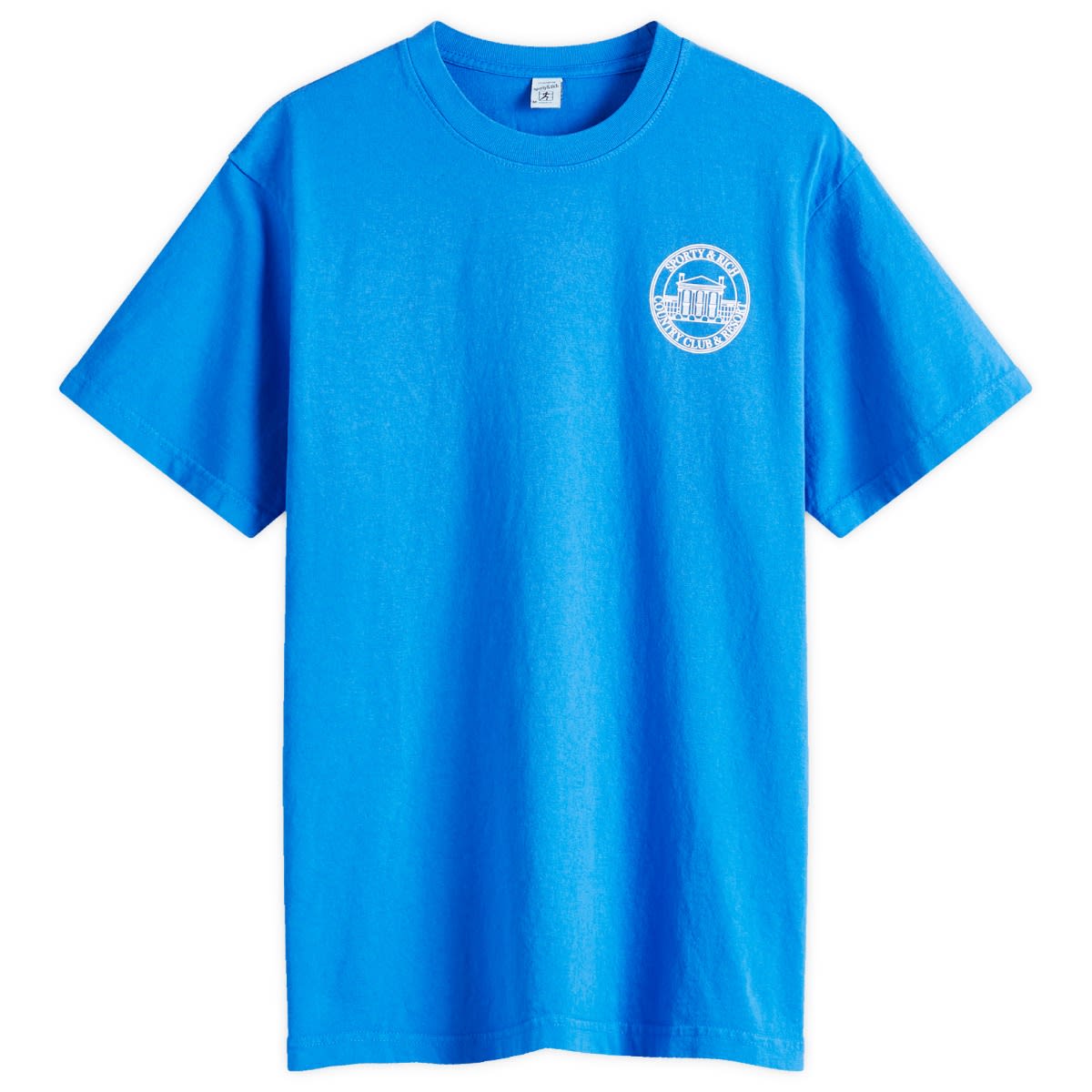 Tričko Sporty & Rich Sporty & Rich Vendome Resort T-Shirt, Size Large Modrá | TO043508248BL67-WHT, 0