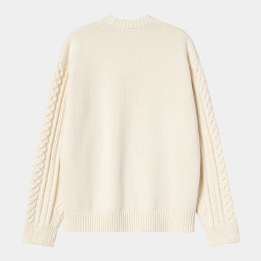 Sveter Carhartt WIP Carhartt WIP Shawn Cable Knit Sweater Biela | I035418_7, 3