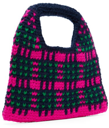 Kabelka Marni Marni Kids Crochet Check Tote Bag Rôznofarebný | MW91F WOOLY BAG CHECK, 2