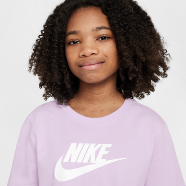 Crop Top Nike Nike Sportswear Cropped T-Shirt Fialová | FZ5548-537, 4