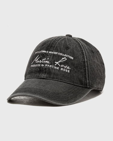 Šiltovka Martine Rose Martine Rose Signature Baseball Cap Čierna | 1134WP14002-BLK, 1