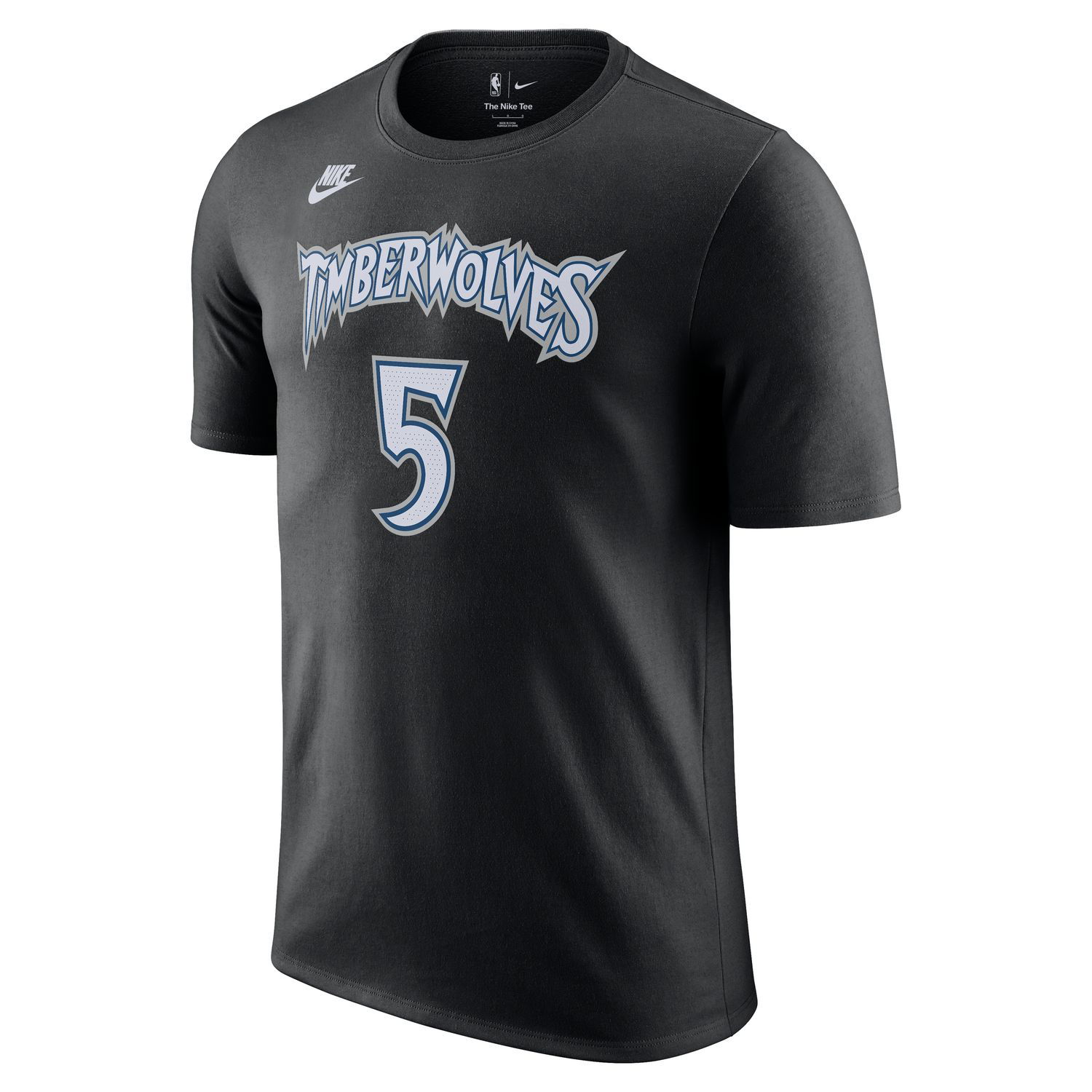 Tričko Nike NBA Minnesota Timberwolves Hardwood Classics Essentials Tee Čierna | HV5701-010, 0