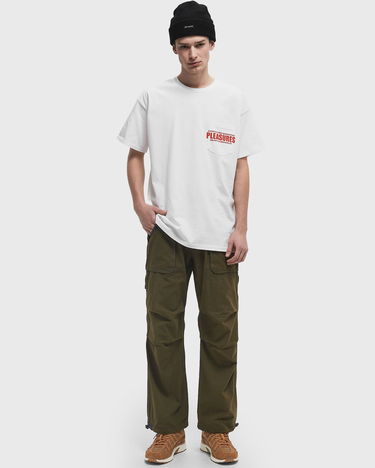 Cargo nohavice Pleasures Pleasures Public Utility Pants Zelené | P24W011-OLIVE, 1