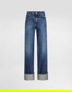 Dolce & Gabbana 5-Pocket Cuffed Jeans