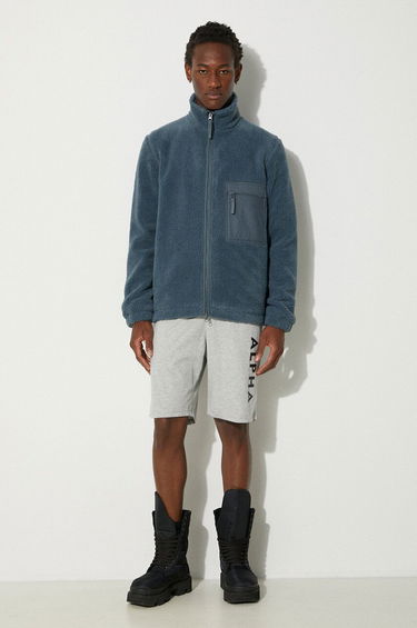 Šortky Alpha Industries Alpha Jersey Shorts Šedá | 116366.17, 1