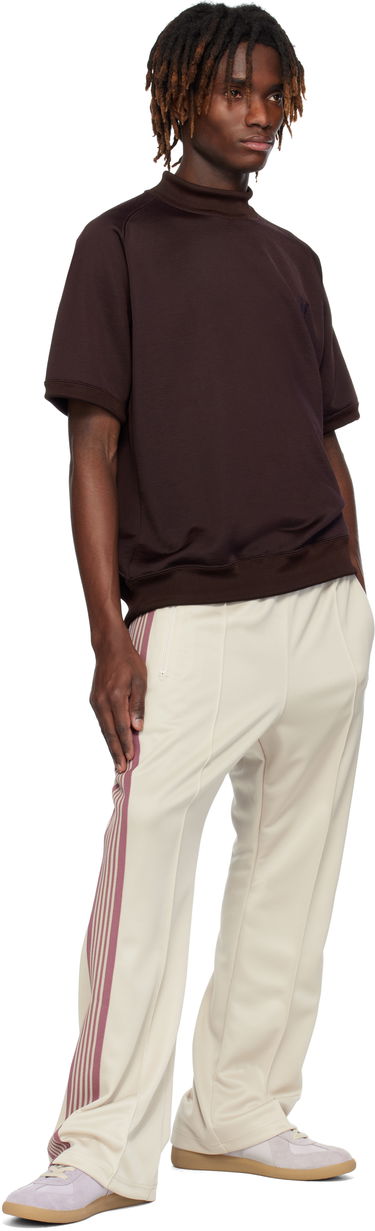 Sveter Needles Needles Mock Neck T-Shirt Hnedá | QV339, 3