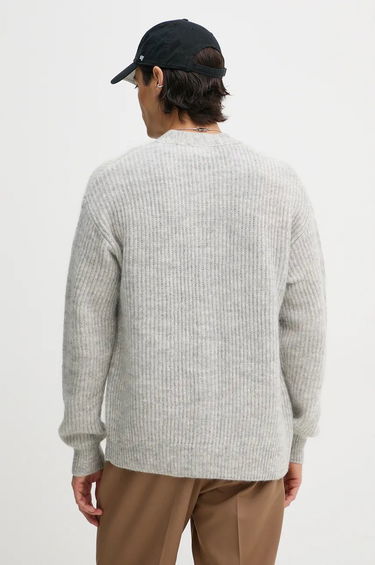 Sveter Drôle de Monsieur Wool Cardigan Šedá | E.CA130.PA021.GY, 2