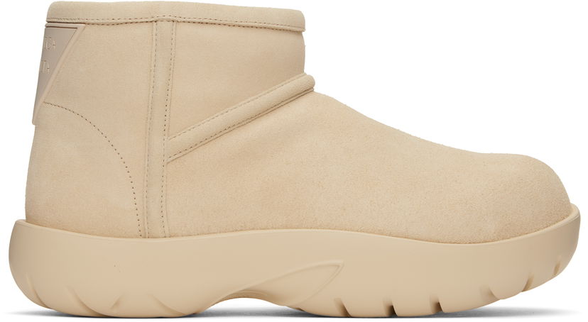 Tenisky a topánky Bottega Veneta Bottega Veneta Snap Ankle Boots Béžová | 810717 V1NY1