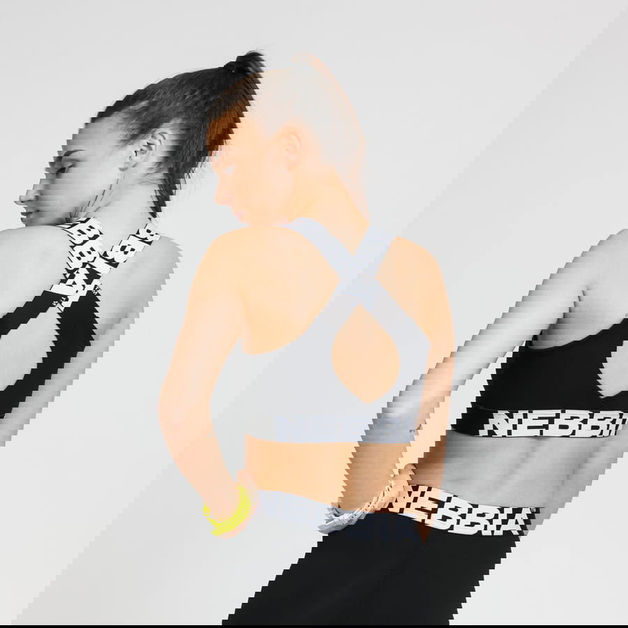Podprsenka NEBBIA Power Your Hero Sport Bra Čierna | 535, 1