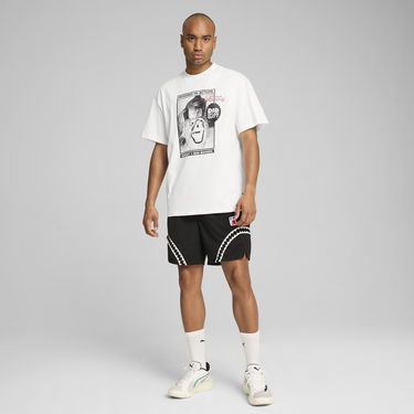 Tričko Puma Dylan Got Game Basketball T-Shirt Biela | 627639_01, 3