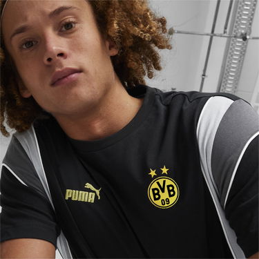 Tričko Puma BVB Dortmund Ftbl Archive T-Shirt Čierna | 774263-03, 3