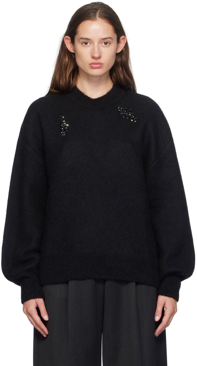 Sveter Simone Rocha Simone Rocha Embellished Sweater Čierna | MIMK4WTB 0657, 0