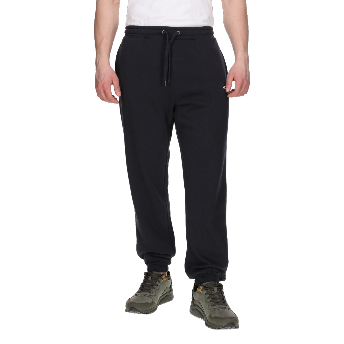 Tepláky Champion Basic Drawstring Cuffed Sweatpants Čierna | CHA241M126-21, 0