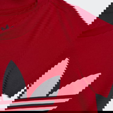 Tričko adidas Originals Trefoil Červená | IC6110, 4