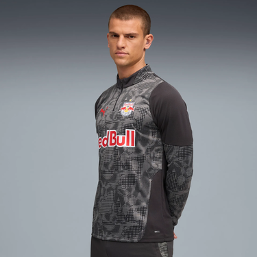 Tričko Puma Red Bull Salzburg Training 1/4 Zip Top Čierna | 781755-17, 1