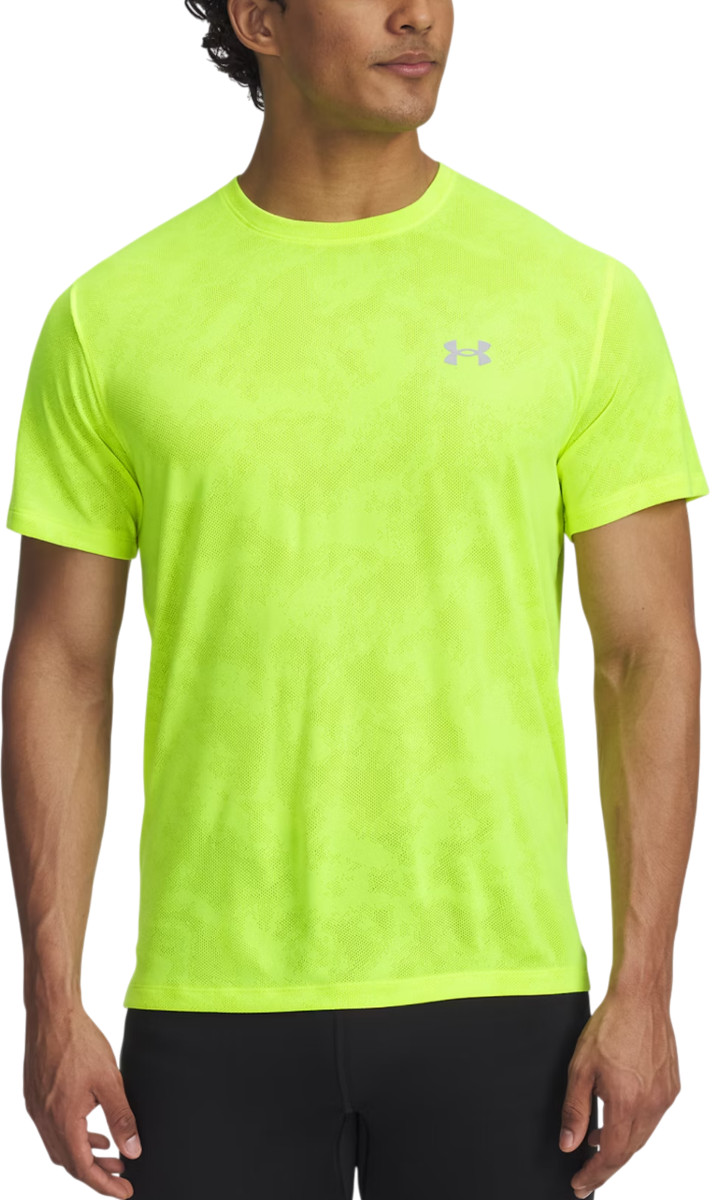 Tričko Under Armour Under Armour UA Launch Camo Short Sleeve T-Shirt Žltá | 6006098-731