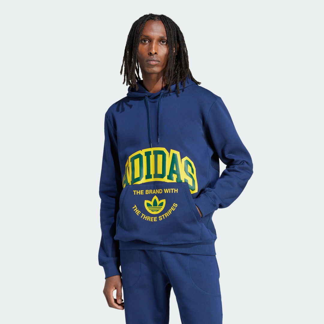 Mikina adidas Originals VRCT Hoodie Navy | IS0235, 1