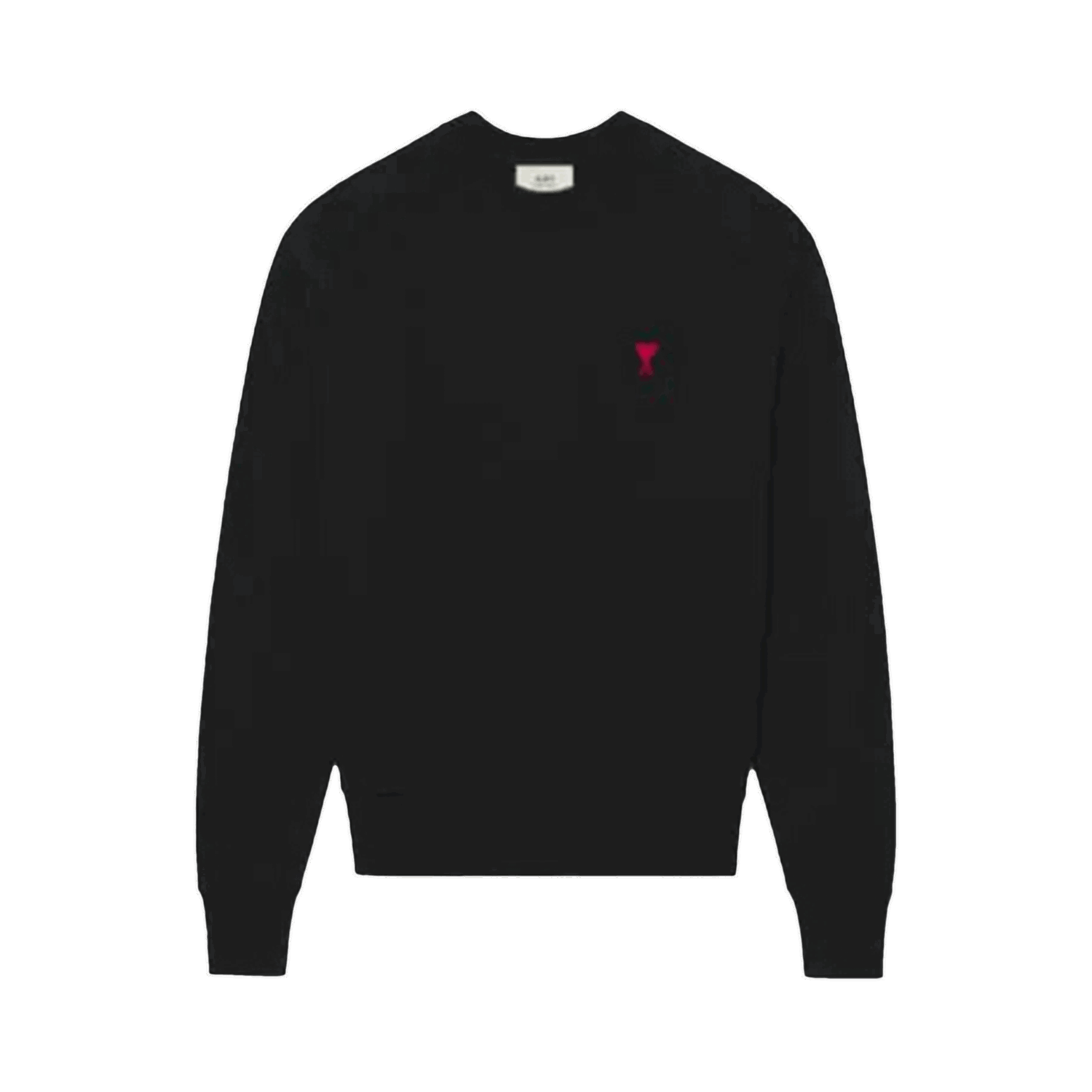 Mikina AMI Sweatshirt Čierna | BFUSW001 730 001, 0