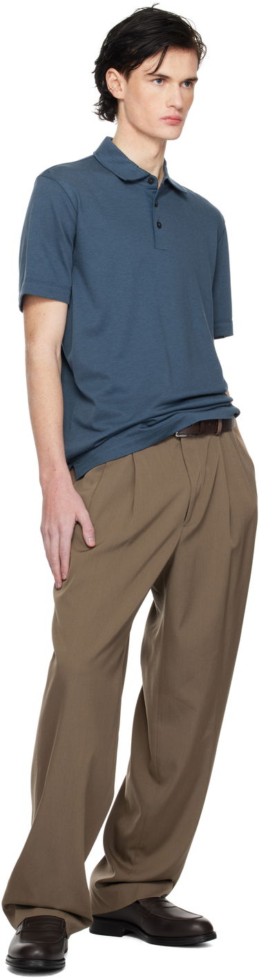 Polo tričko BOSS Three-Button Polo Shirt Biela | 50521106, 3
