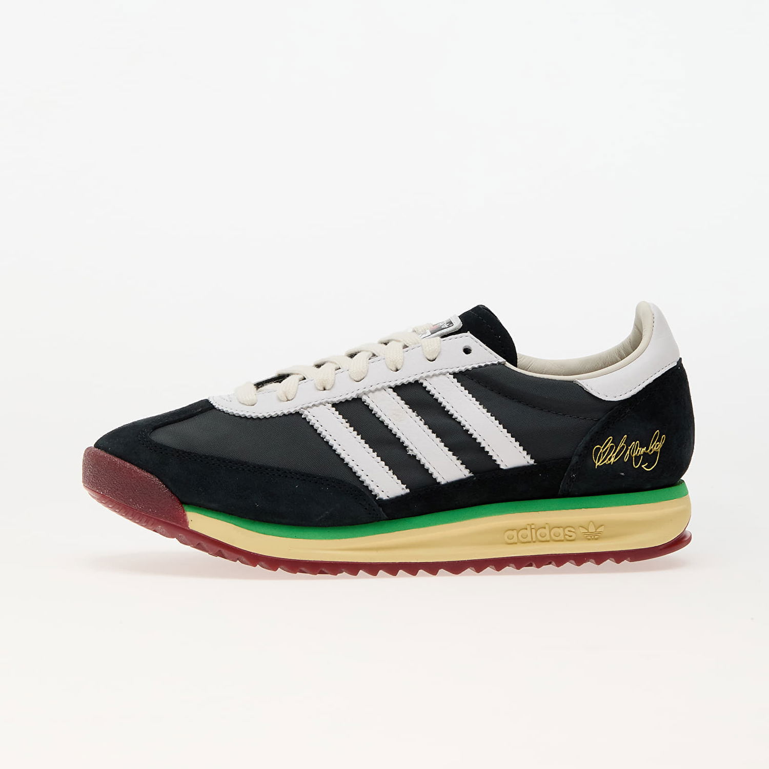 Tenisky a topánky adidas Originals Bob Marley x SL 72 "One Love" Čierna | JR7973, 1