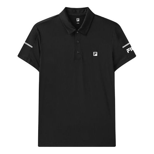 Polo tričko FILA Loose Short Sleeve Polo Čierna | A11M121152F-BK