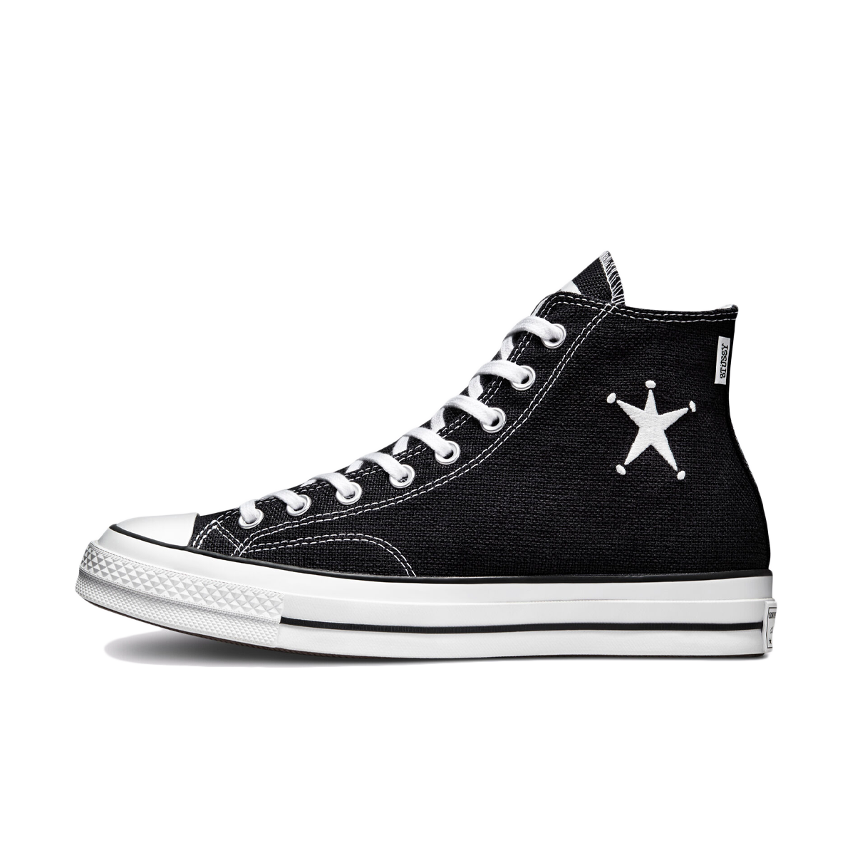 Tenisky a topánky Converse Stüssy x Chuck 70 Hi Čierna | A01765C, 0