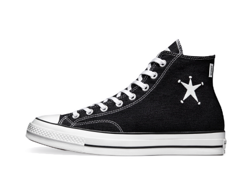 Tenisky a topánky Converse Stüssy x Chuck 70 Hi Čierna | A01765C