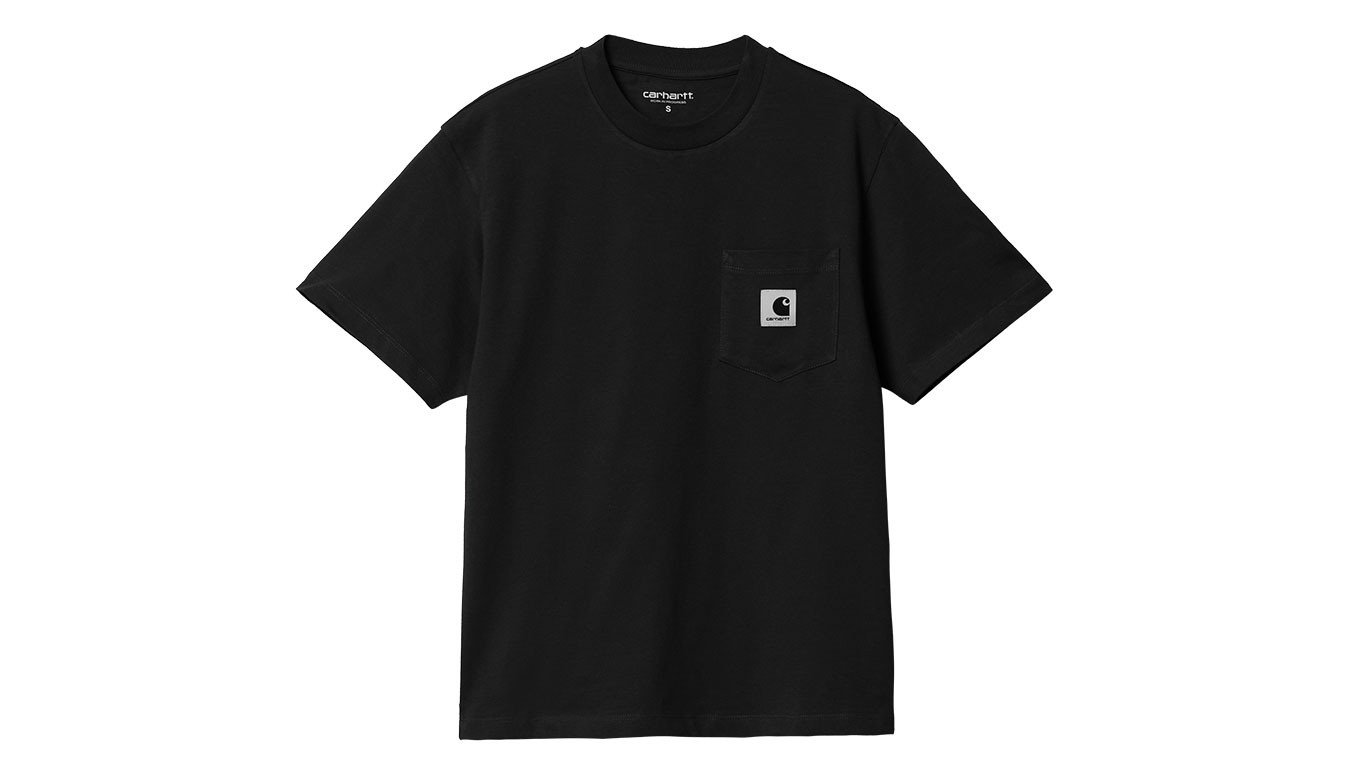 W S/S Pocket T-Shirt Black