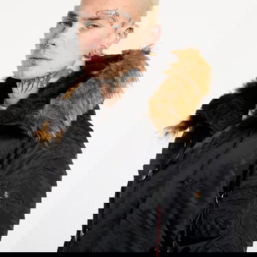 Bomber bunda Alpha Industries Heritage Faux Fur Hooded Bomber Jacket XXL Čierna | 100105-03, 1