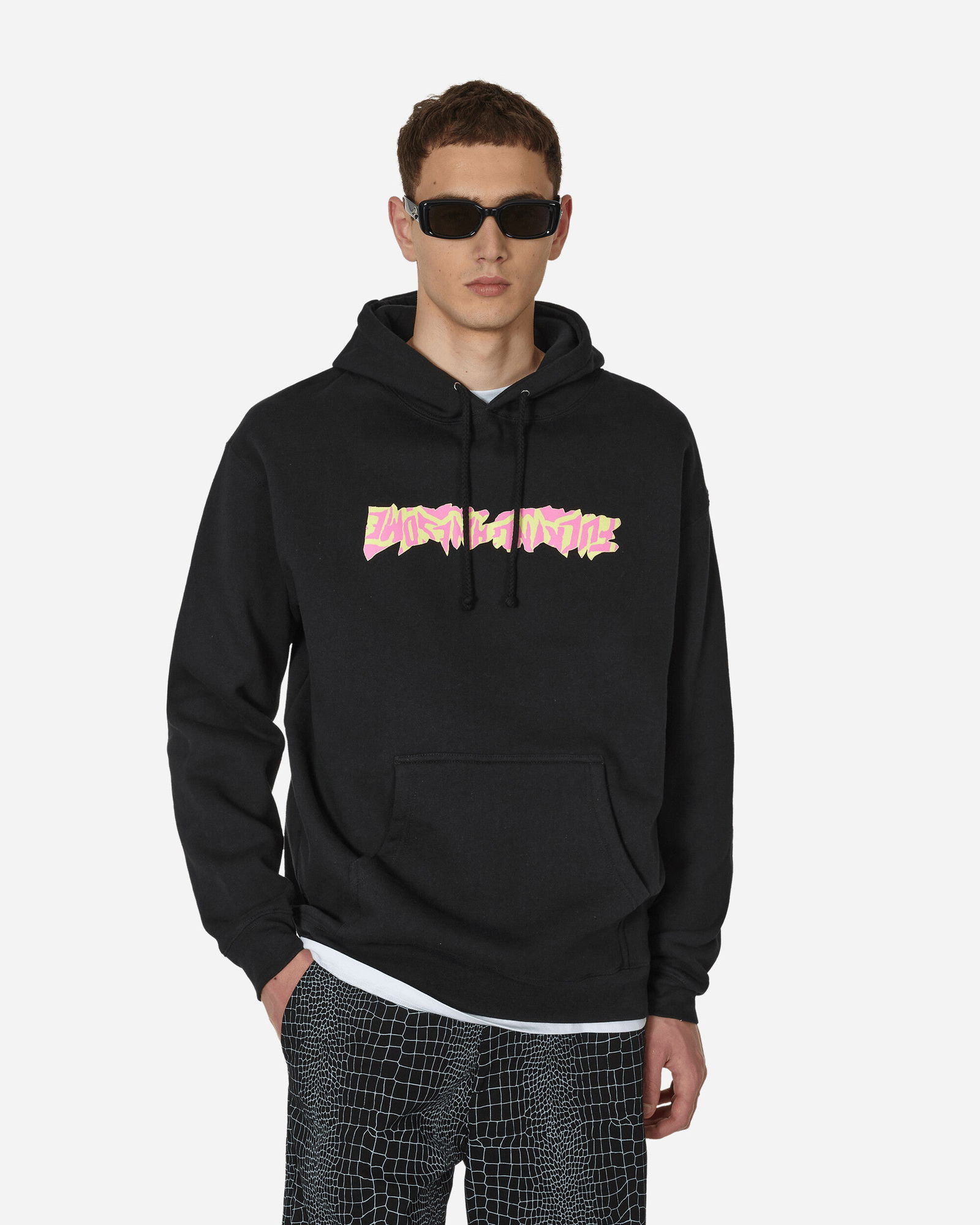 Cut Out Logo Hoodie