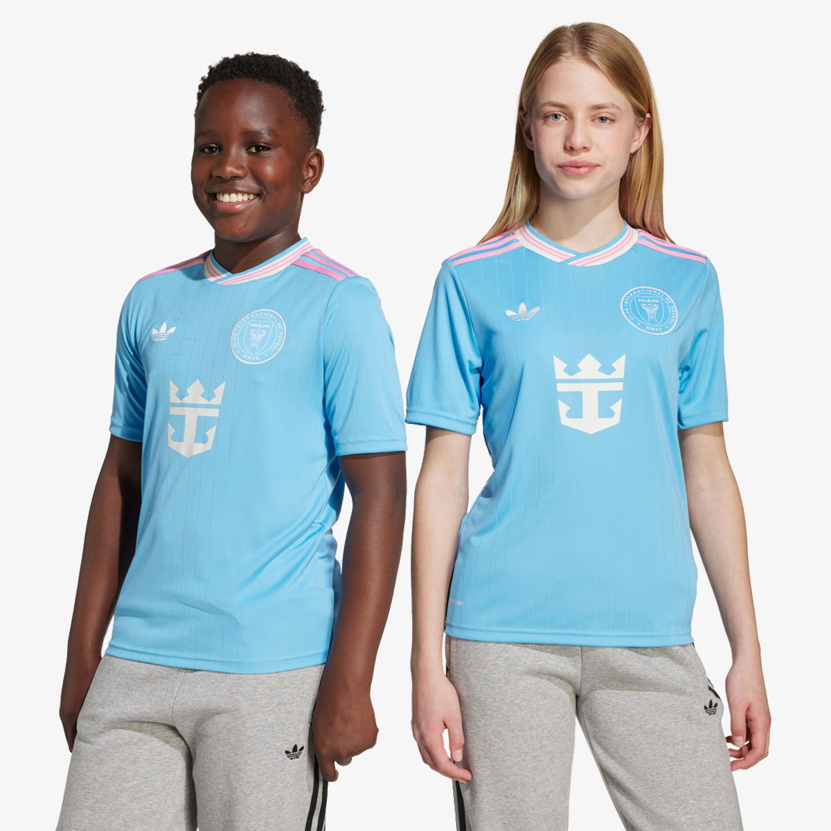 Dres adidas Performance Kids' Third Soccer Jersey Messi Inter Miami CF 25/26 Modrá | KA7507, 1