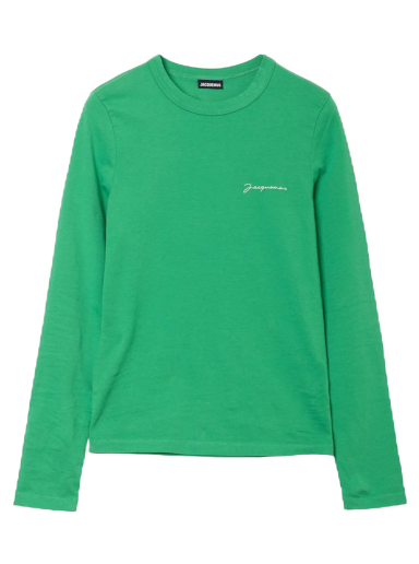 Tričko Jacquemus Women's Le Brode Manches Zelené | 211JS002-2160-550