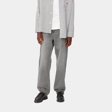 Džínsy Carhartt WIP Pierce Pant "Black light stone washed" Šedá | I025268_89_47, 4