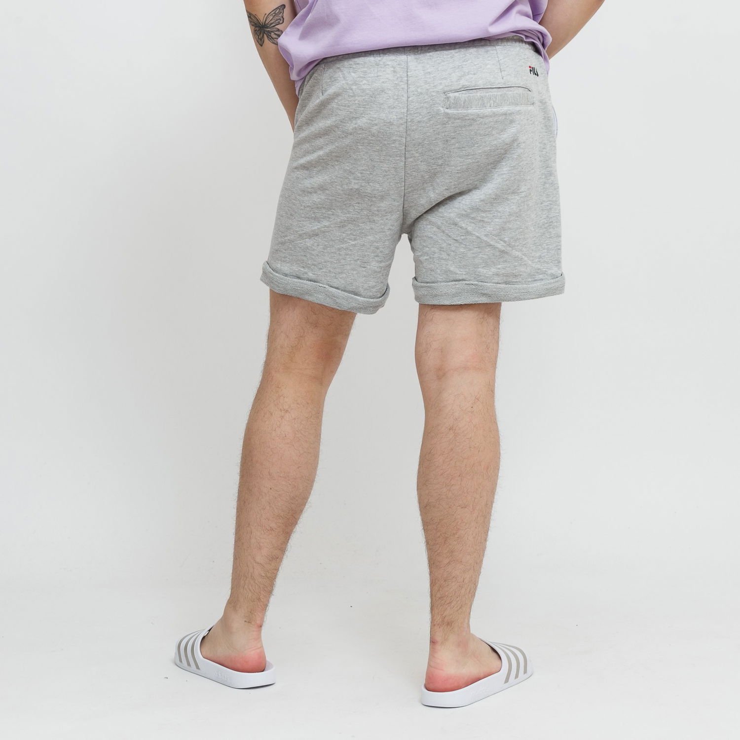 Šortky FILA Cropped Shorts Šedá | FAM0076-80000, 1