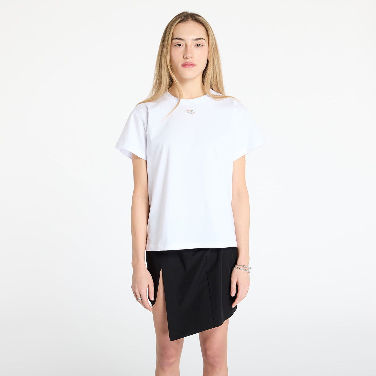 Tričko Diesel Diesel T-Marey T-Shirt Biela | A17736_0NIAX White, 0
