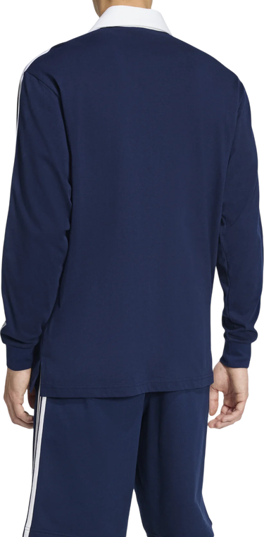 Polo tričko adidas Originals Originals 3 Stripes Longsleeve Polo Navy | ke3574, 1