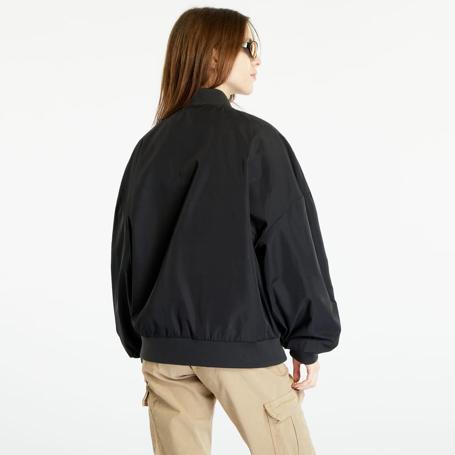 Bomber bunda Urban Classics Ladies Recycled Oversized Light Bomber Jacket Čierna | TB5488-00007, 1