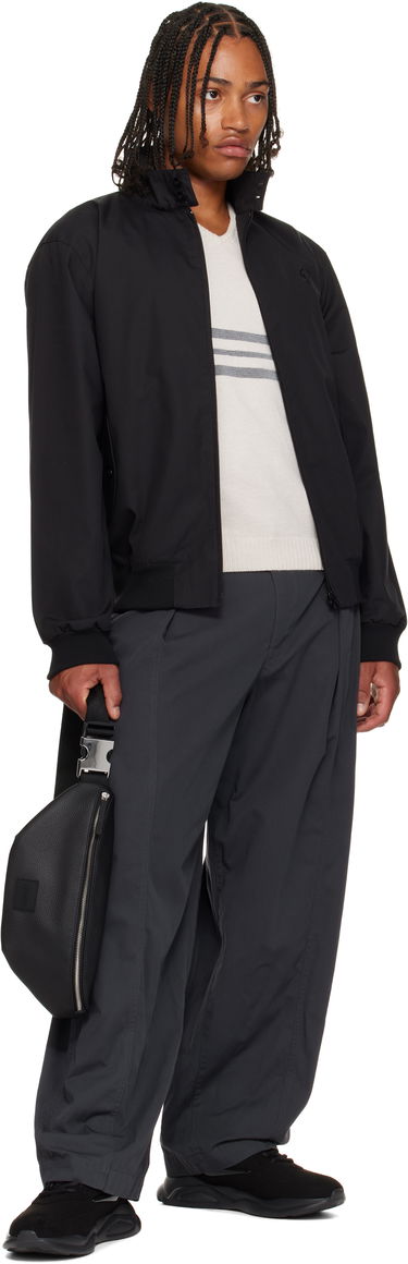 Tenisky a topánky BOSS Hugo Logo Faux-Suede Čierna | 50548504, 4