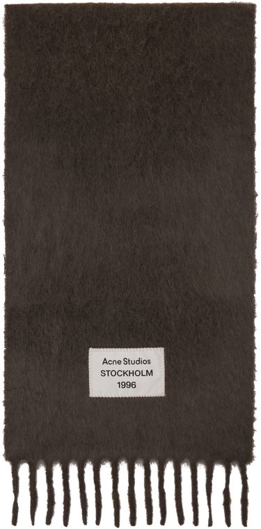 Šál Acne Studios Pink Fringe Alpaca Scarf Ružová | CA0350-, 4