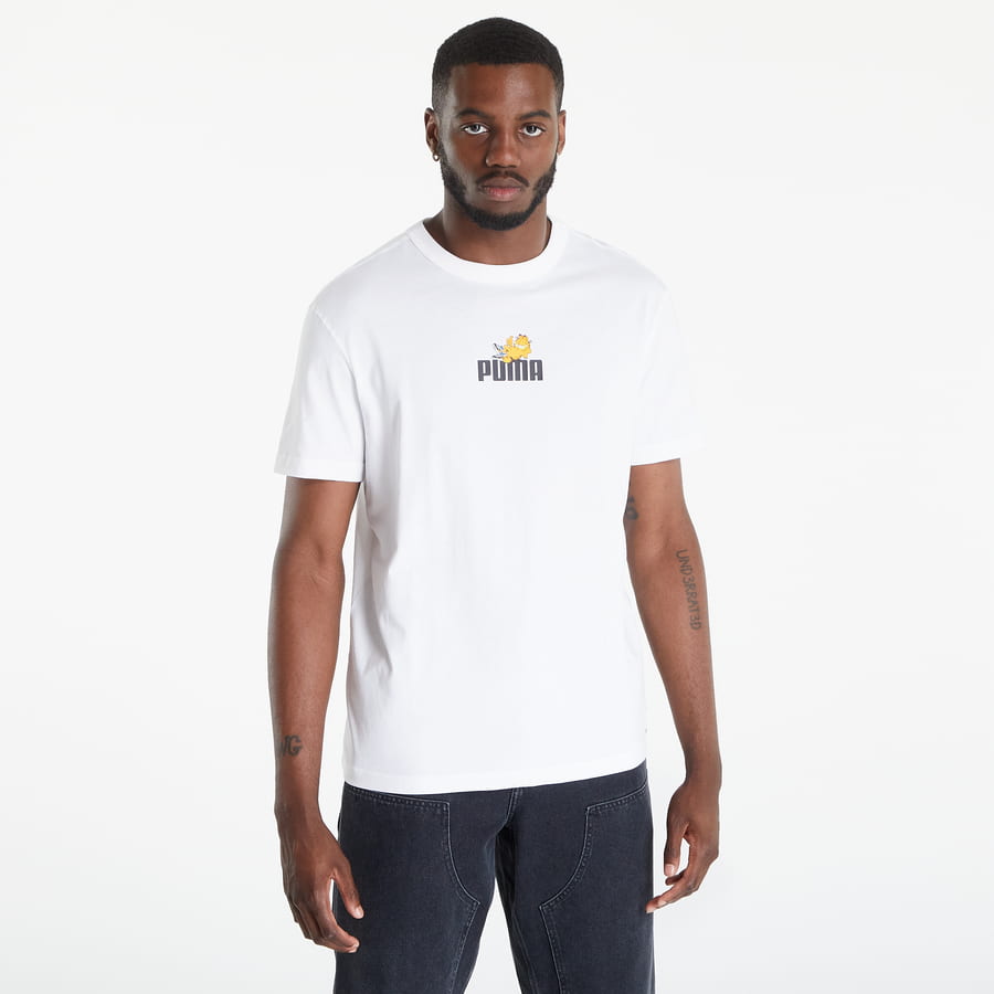 Tričko Puma GARFIELD x Graphic T Biela | 534433_02, 0
