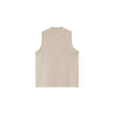 Tielko Carhartt WIP Carhartt WIP Nelson Sleeveless T-Shirt Béžová | I034514_9, 3