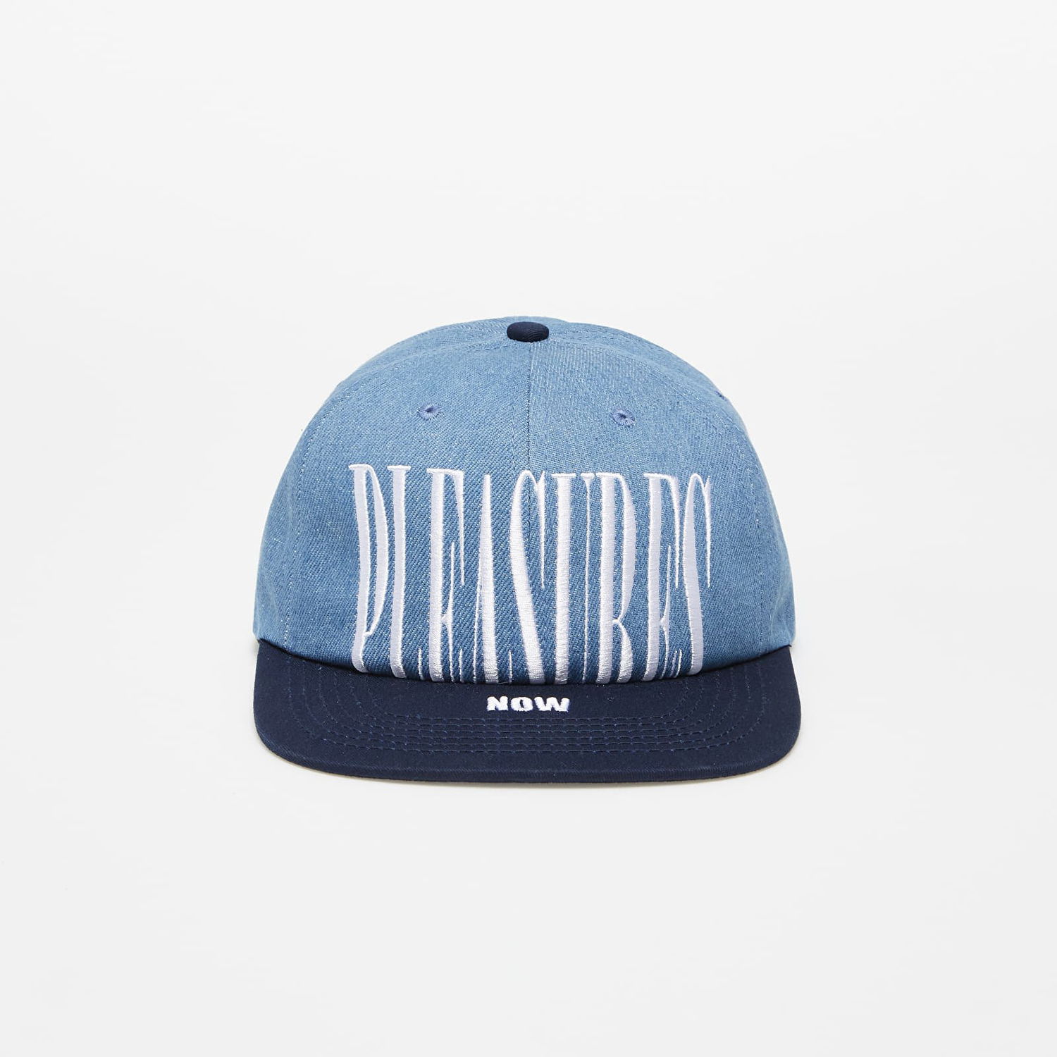 Šiltovka Pleasures Stretch Snapback Modrá | P23SP069 DENIM, 0
