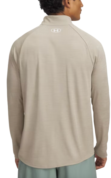 Mikina Under Armour Under Armour Tech Textured 1/2 Zip Sweatshirt Béžová | 1382797-299, 2