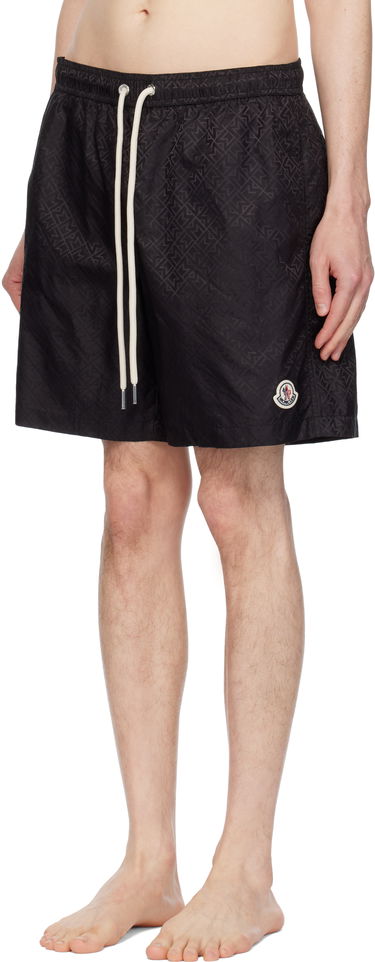 Plavky Moncler Moncler Monogram Swim Shorts Čierna | K10912C000025987H, 3