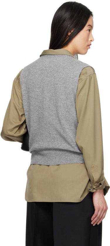 Sveter Maison Margiela Maison Margiela Knit Vest Šedá | S51FB0077 M13090, 2
