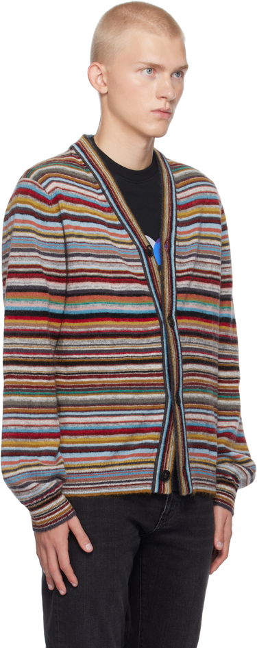 Sveter Paul Smith Paul Smith Signature Stripe Button Cardigan Rôznofarebný | M1R-910Y-N02503-92, 1