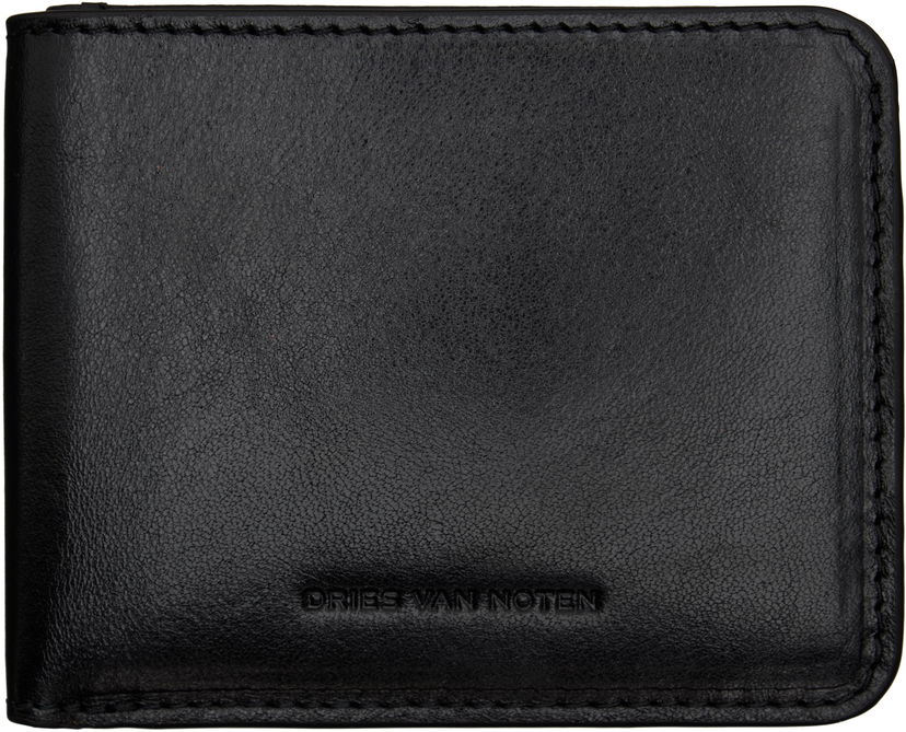 Peňaženka Dries Van Noten Dries Van Noten Leather Wallet Čierna | 252-022110-151