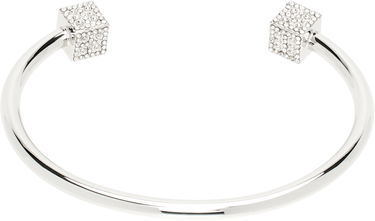 Náramok Off-White Off-White Mini Dice Cuff Bracelet Metalická | OMOA10GS25MET0017200, 1