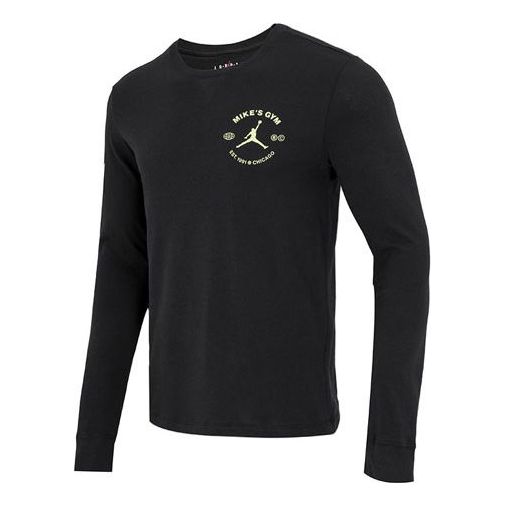 Tričko Jordan Jordan Mike's Gym Long Sleeve T-Shirt Čierna | DV1473-010